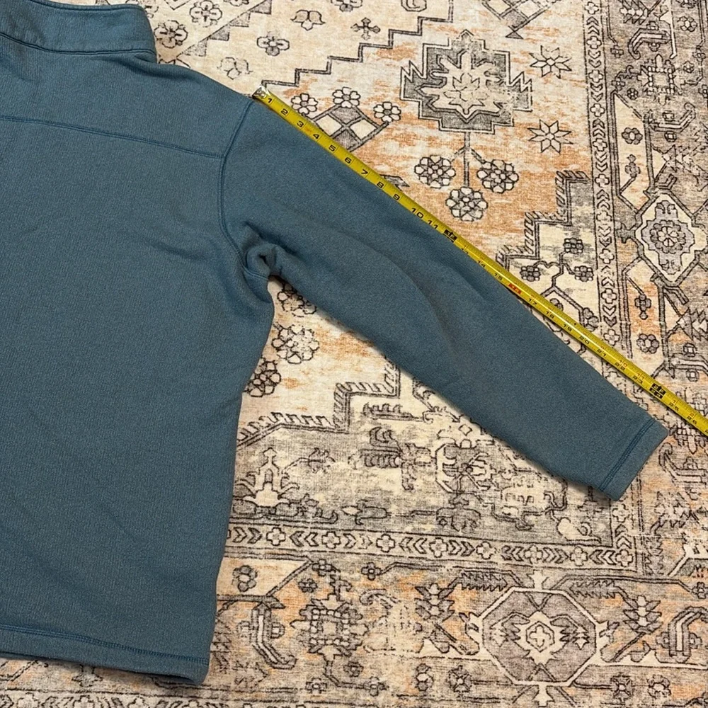 COLUMBIA XL Great Hart Mountain Half Zip pullover jacket/sweater, Heather blue